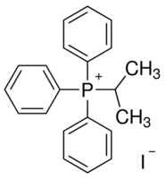 Isopropyltriphenylphosphonium iodide - CAS:24470-78-8 - (1-Methylethyl)triphenylphosphonium iodide, Triphenyl(propan-2-yl)phosphanium iodide, (2-Propyl)triphenylphosphonium iodide, Triphenylisopropylphosphonium iodide
